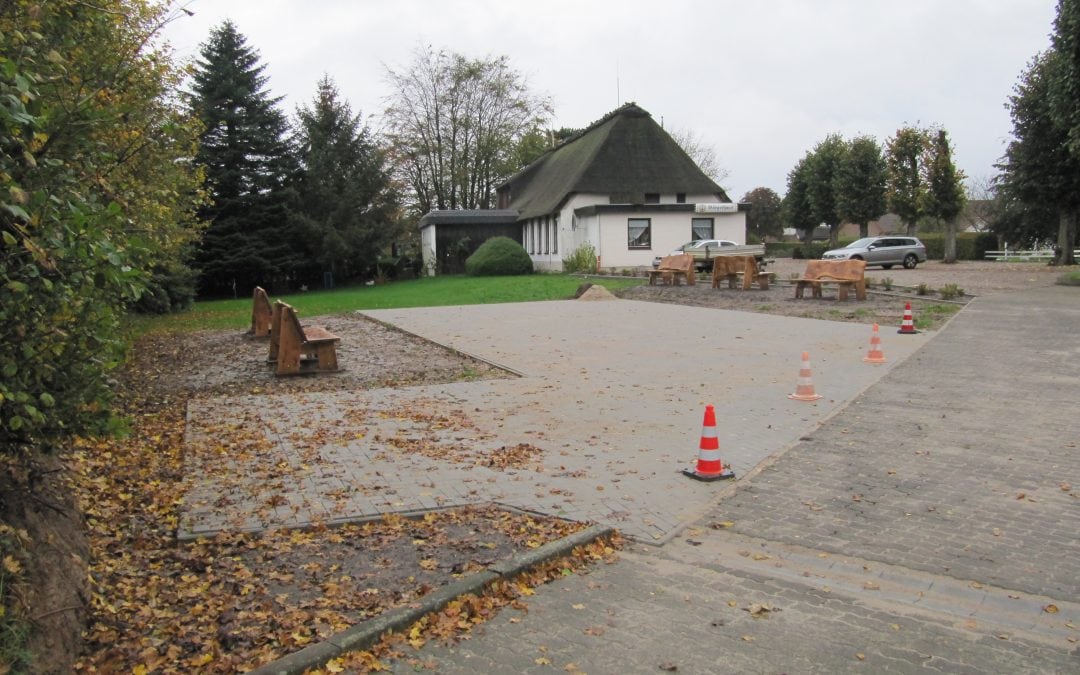 Erweiterung des Freizeitplatzes zum Bürgerhaus Gemeinde Klappholz