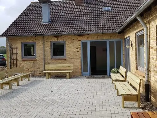 Neugestaltung des Eingangsbereichs beim Kirchberg Neukirchen