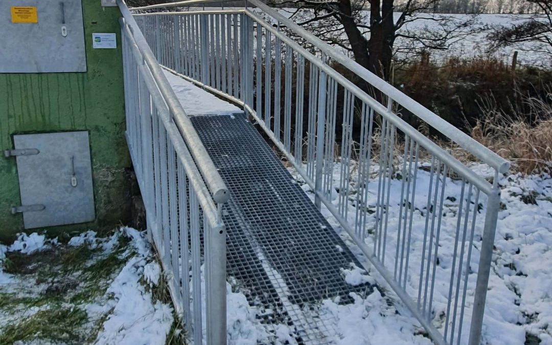 Barrierearmer Ausbau der Brückenquerung und des Wanderweges zwischen den Gemeinden Twedt und Taarstedt