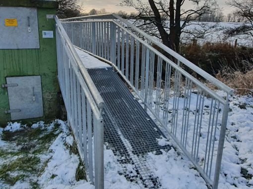 Barrierearmer Ausbau der Brückenquerung und des Wanderweges zwischen den Gemeinden Twedt und Taarstedt