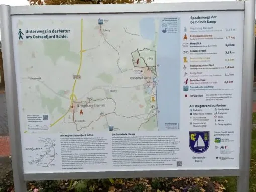 Regionale Wanderwegbeschilderung im regional einheitlichen Design