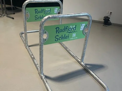 Anschaffung von mobilen Fahrrad-Anlehnbügel für den Radfjord Schlei